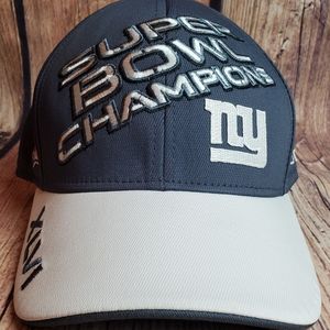 New York Giants Reebok On field NFL Super Bowl Hat